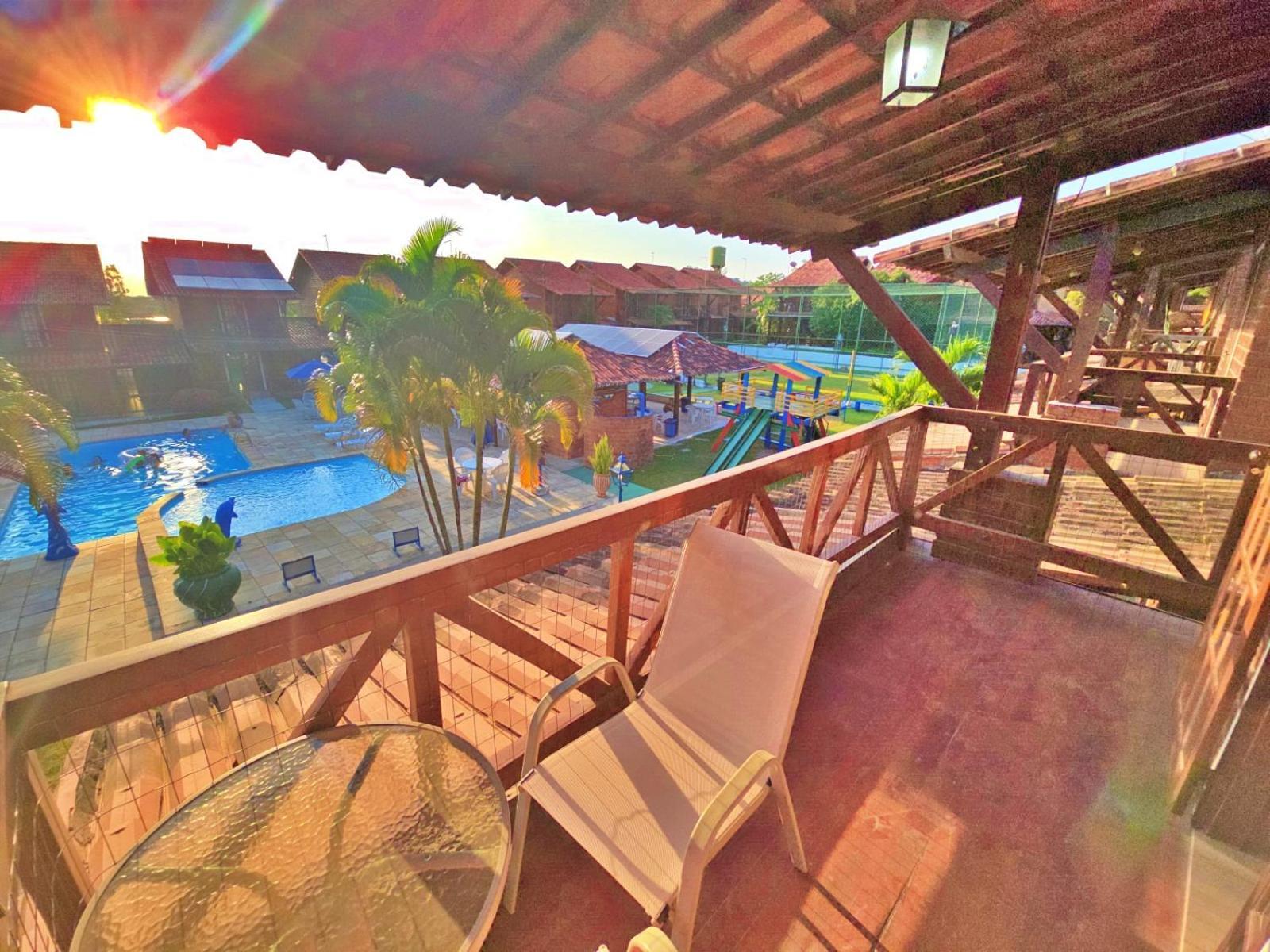 Chale Aconchegante Com Vista Para Piscina Gravata  Exterior photo